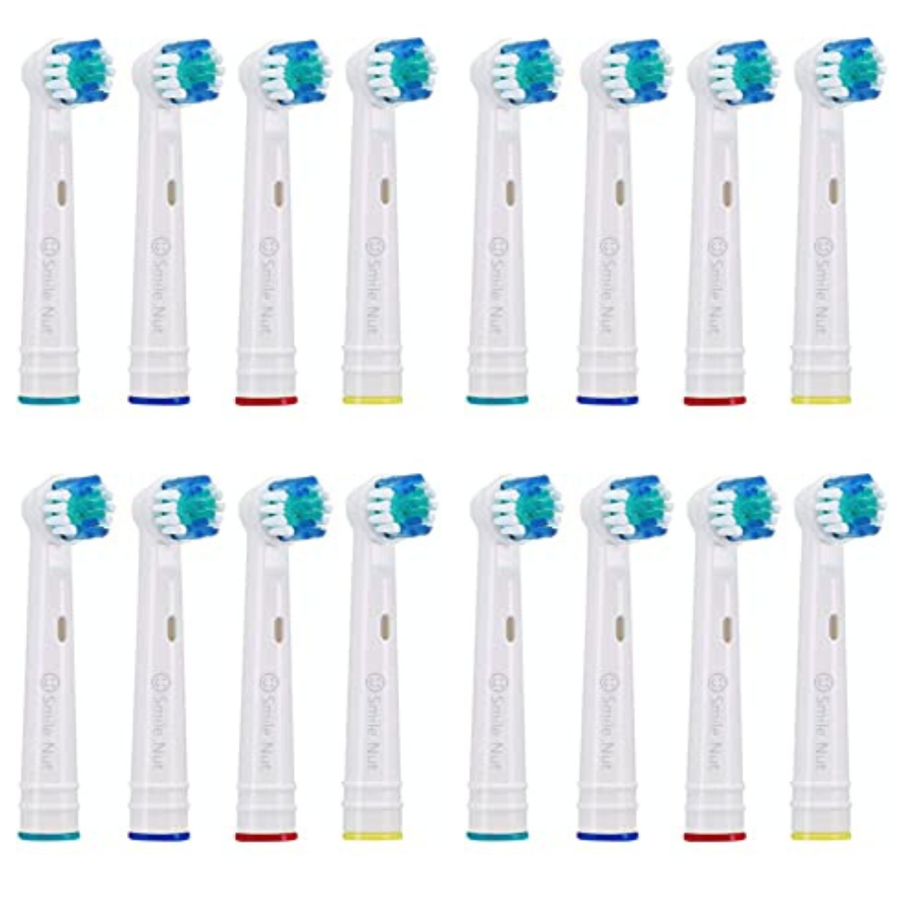 Smile Nut Replacement Toothbrush Heads Compatible with Oral B for Sensitive Teeth