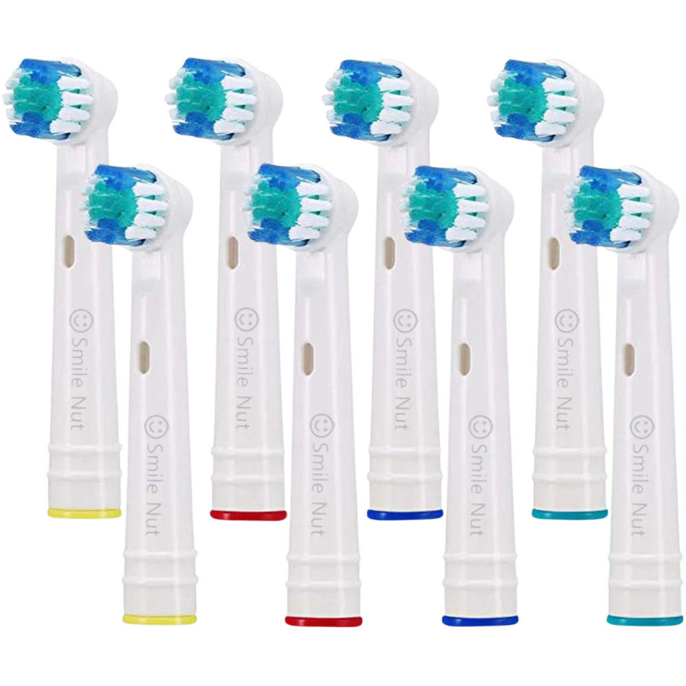 Smile Nut Replacement Toothbrush Heads Compatible with Oral B for Sensitive Teeth