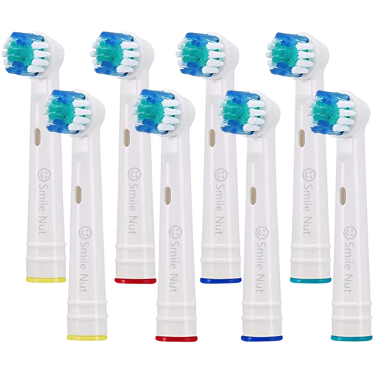 Smile Nut Replacement Toothbrush Heads Compatible with Oral B for Sensitive Teeth