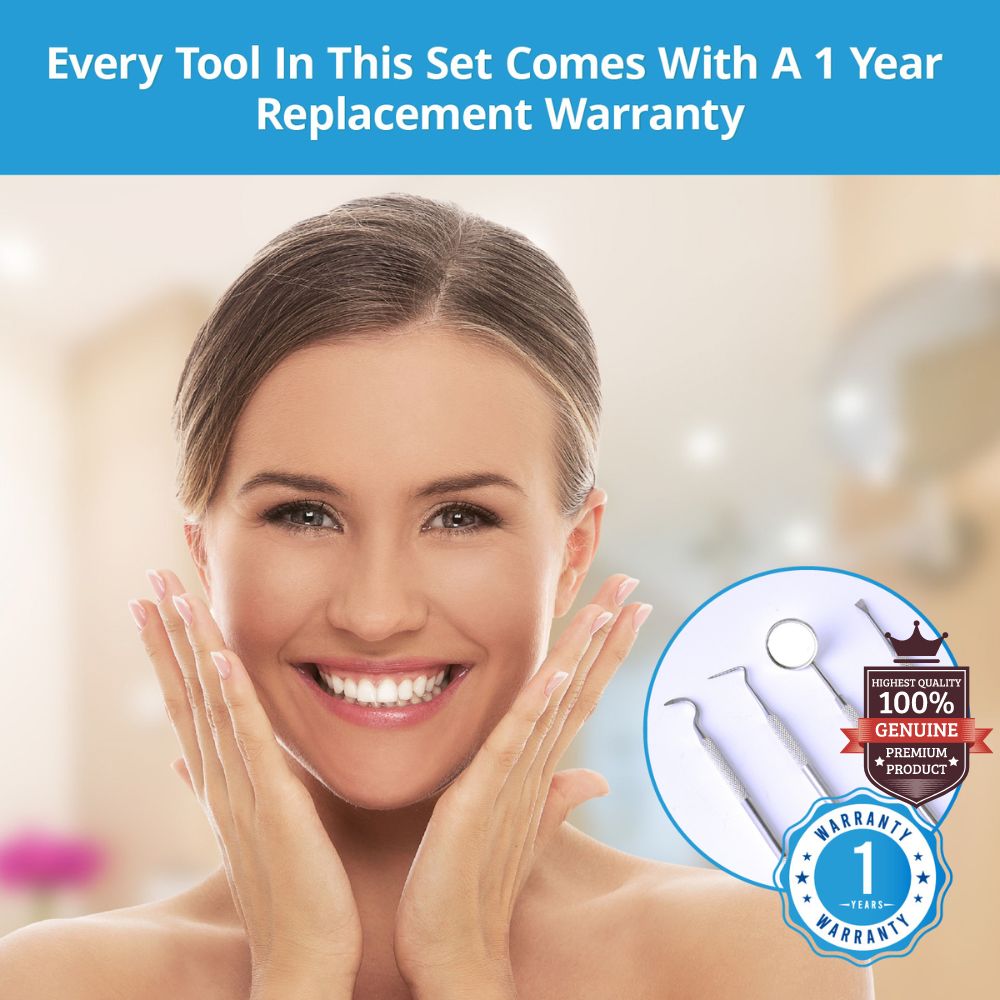 Plaque Remover for Teeth - Home Dental Care Kit
