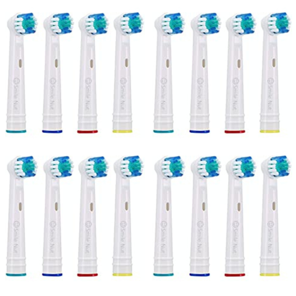 Replacement Toothbrush Heads Compatible with Oral B for Sensitive Teeth