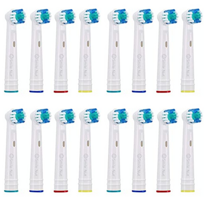 Replacement Toothbrush Heads Compatible with Oral B for Sensitive Teeth