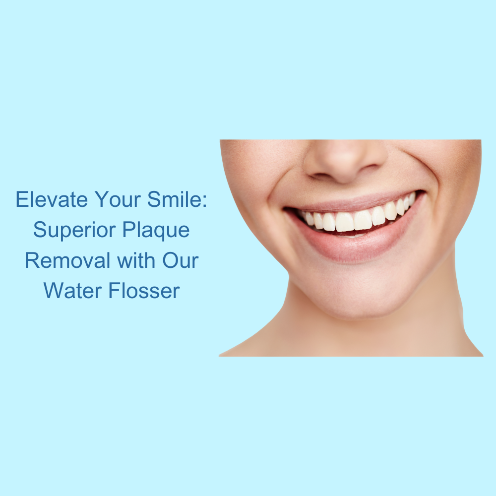 Cordless Water Flosser: Advanced Dental Plaque Remover