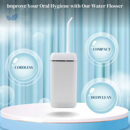 Cordless Water Flosser: Advanced Dental Plaque Remover