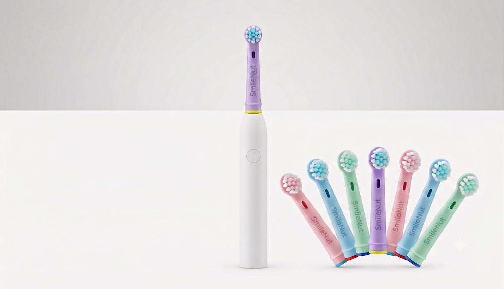 smile nut toothbrush heads for oral b