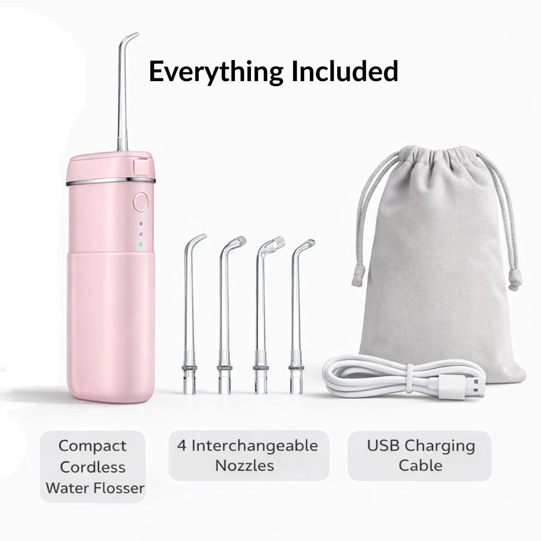 Cordless Water Flosser: Advanced Dental Plaque Remover